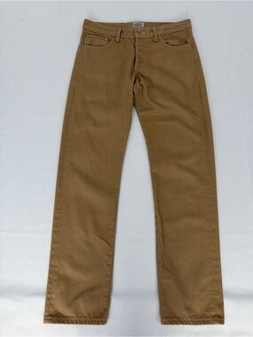 Naked & Famous SlimGuy Selvedge Chino Pants Size 33 Made in Canada